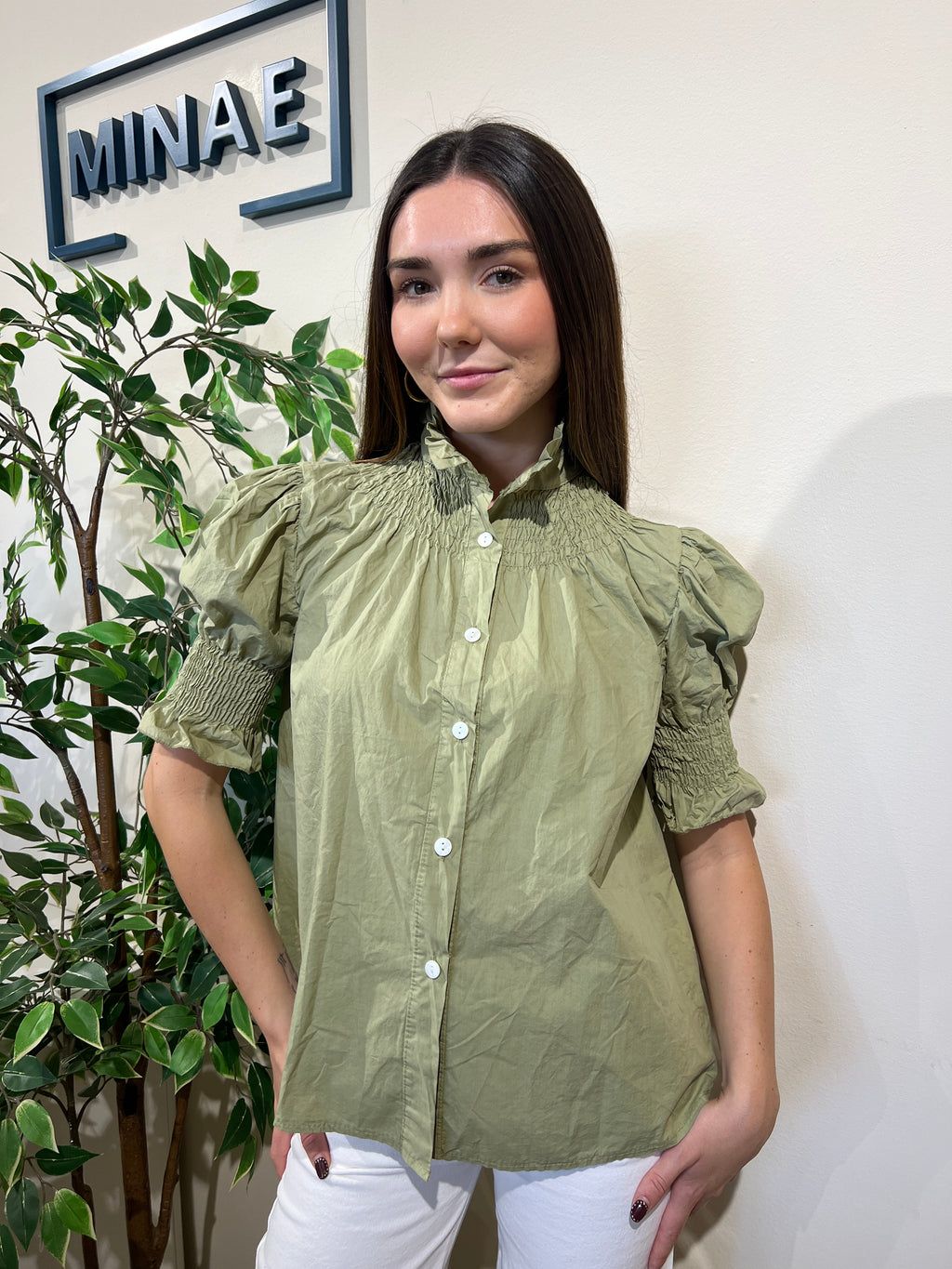 Blusa Lizzie verde