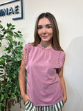 Camiseta Lanzarote rosa