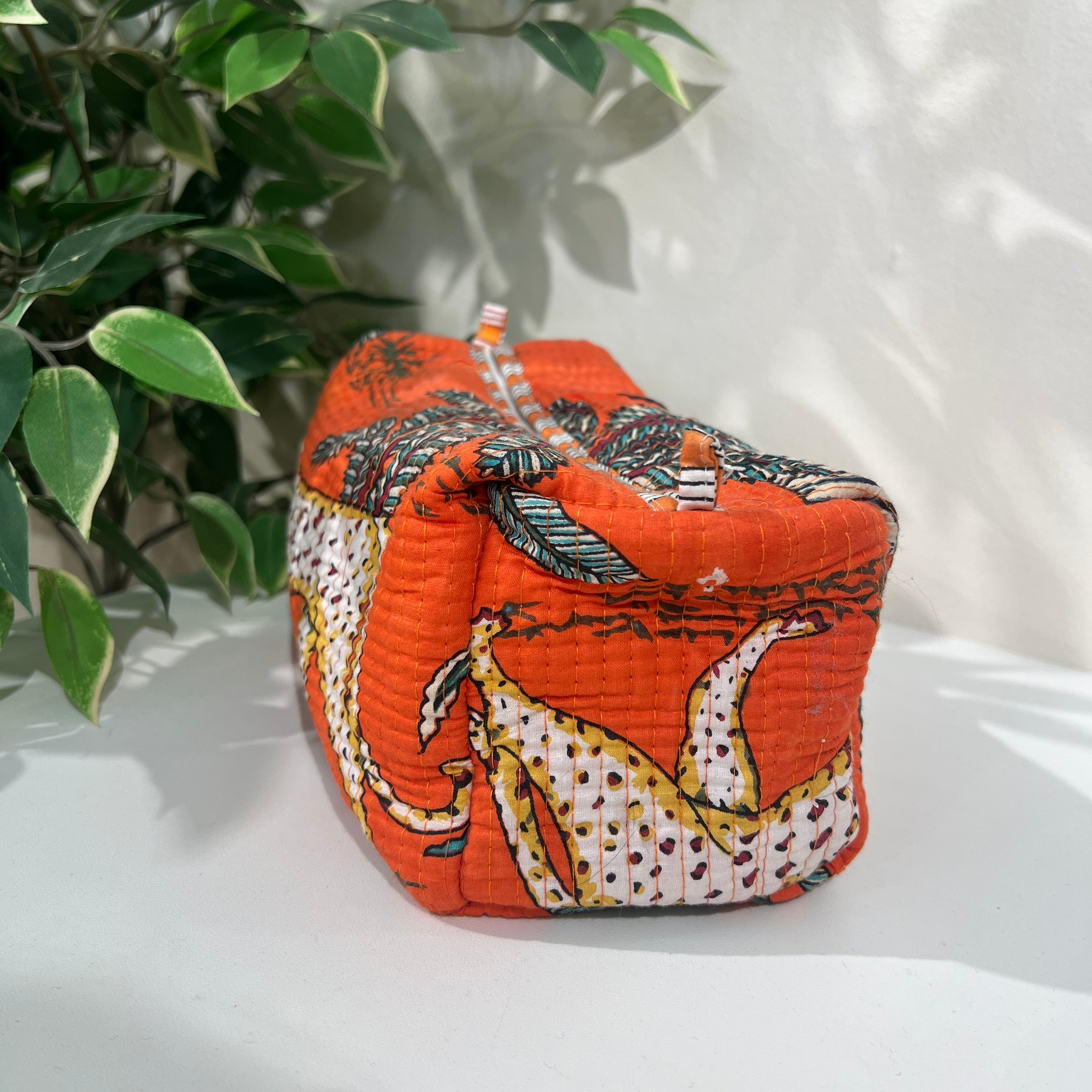 Neceser grande tigre naranja