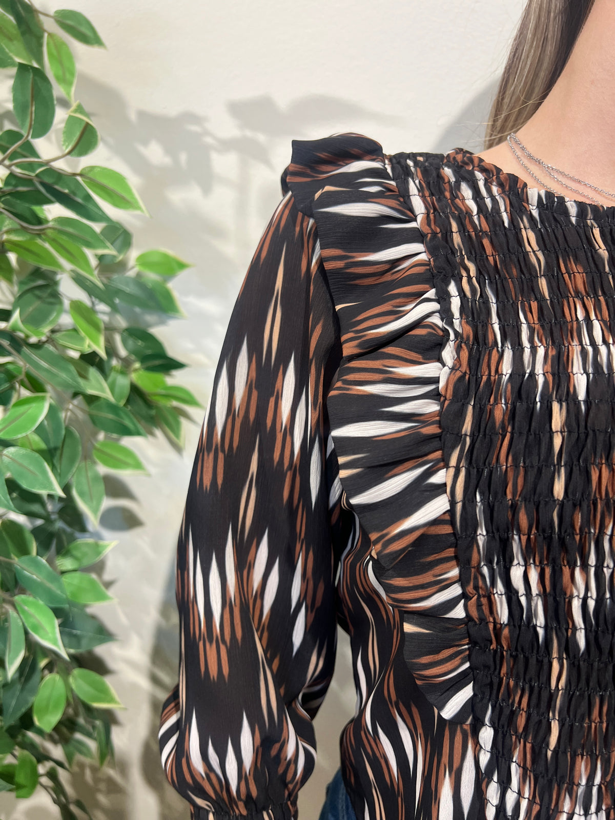 Blusa Paola negra