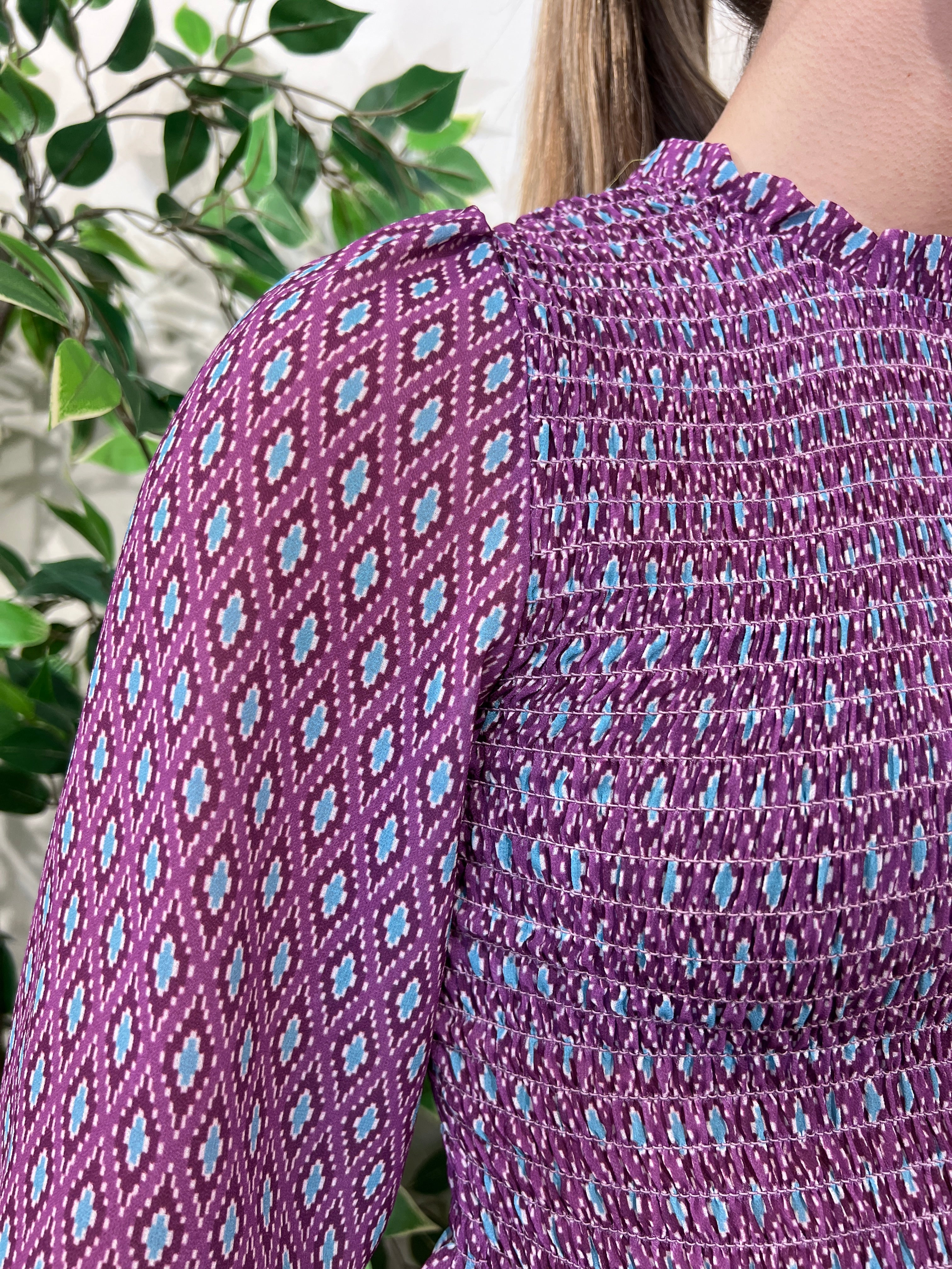 Camiseta Merienne morada
