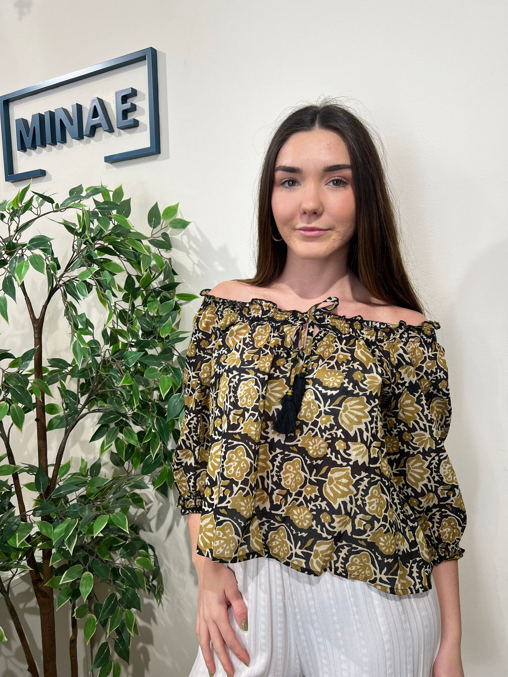 Blusa Priya negra