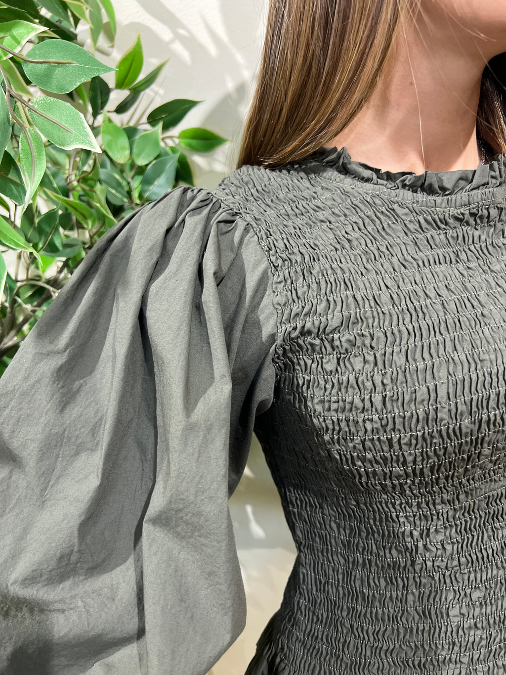 Blusa Camila caqui