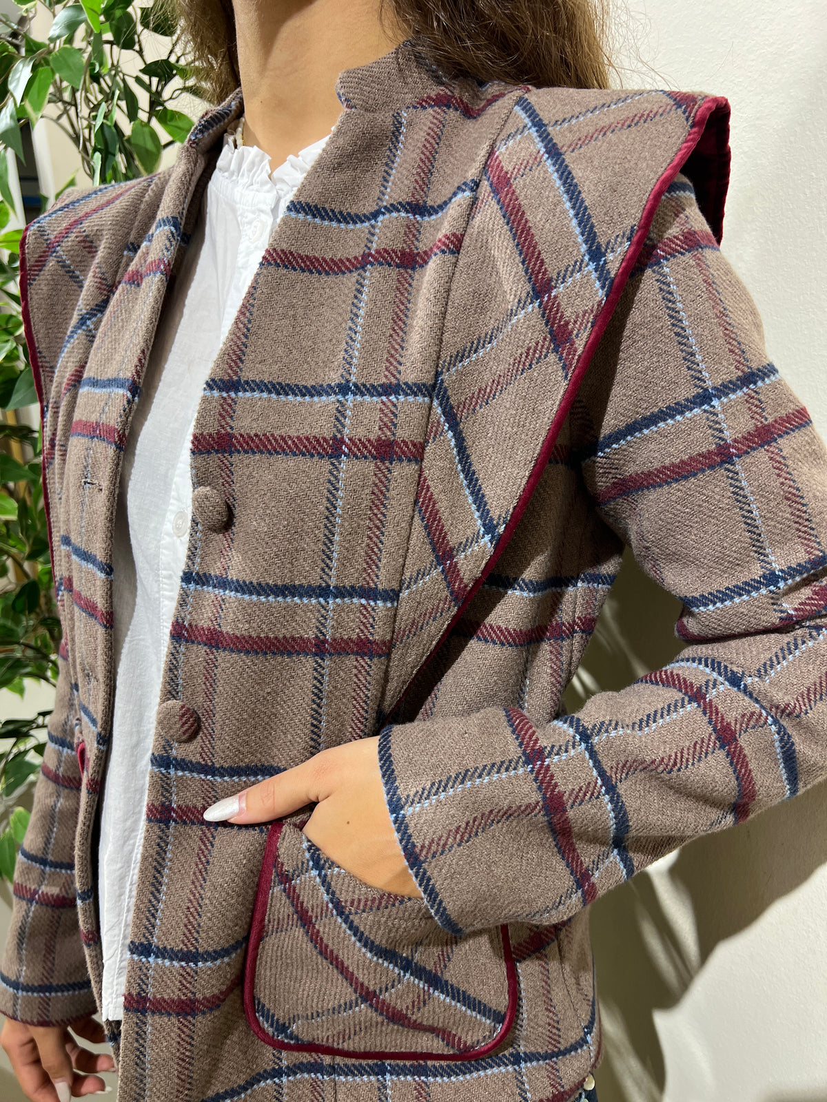 Chaqueta Beatriz marrón