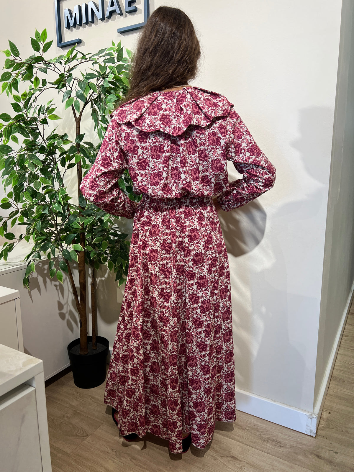Conjunto Alma blanco y rosa