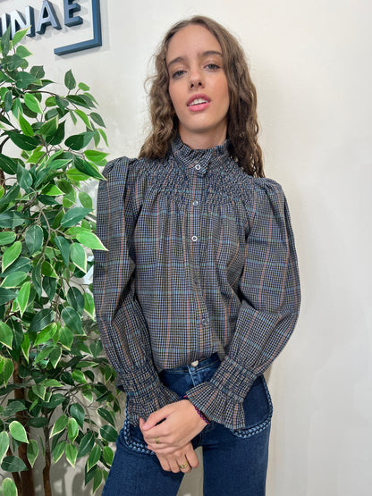 Camisa Talae tonos azules