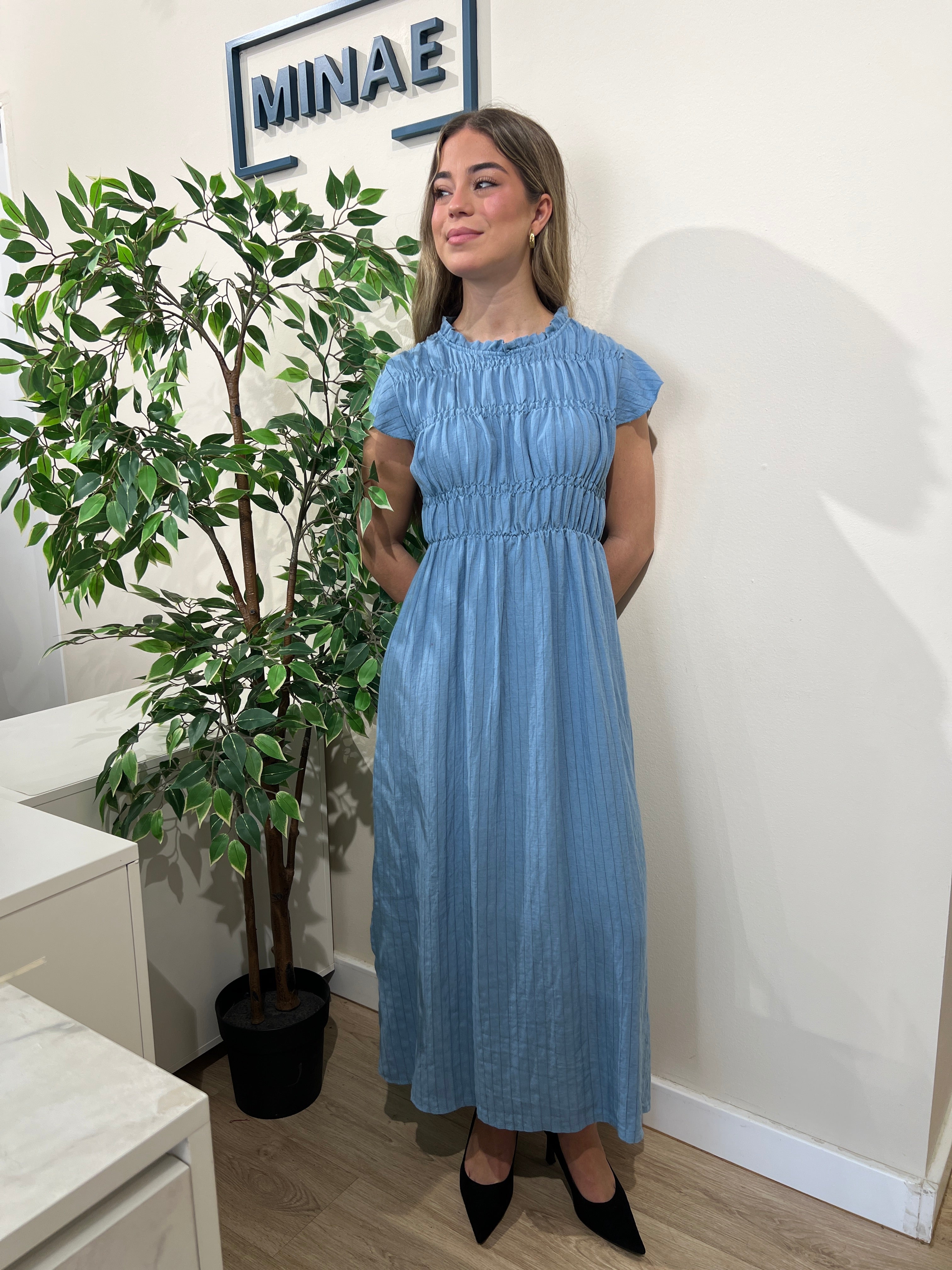 Vestido Carlota azul