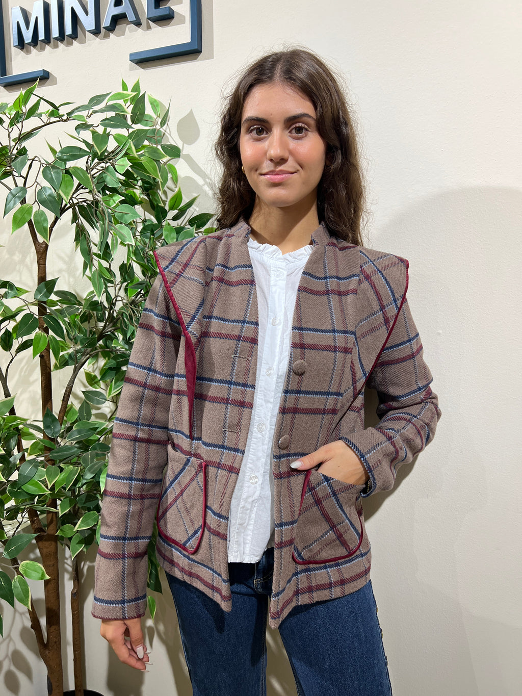 Chaqueta Beatriz marrón