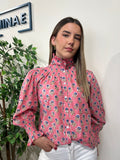 Blusa algodón rosa