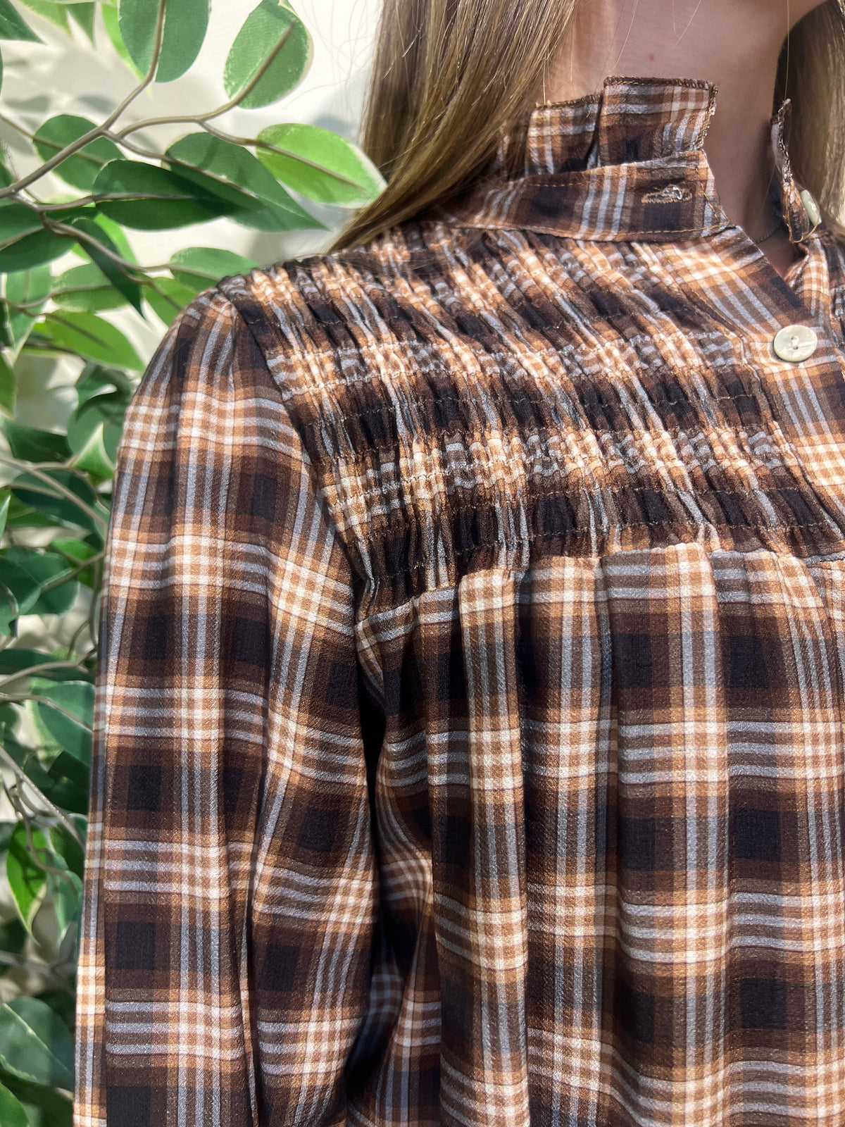 Blusa Katie marrón