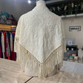 Mantón beige al tono