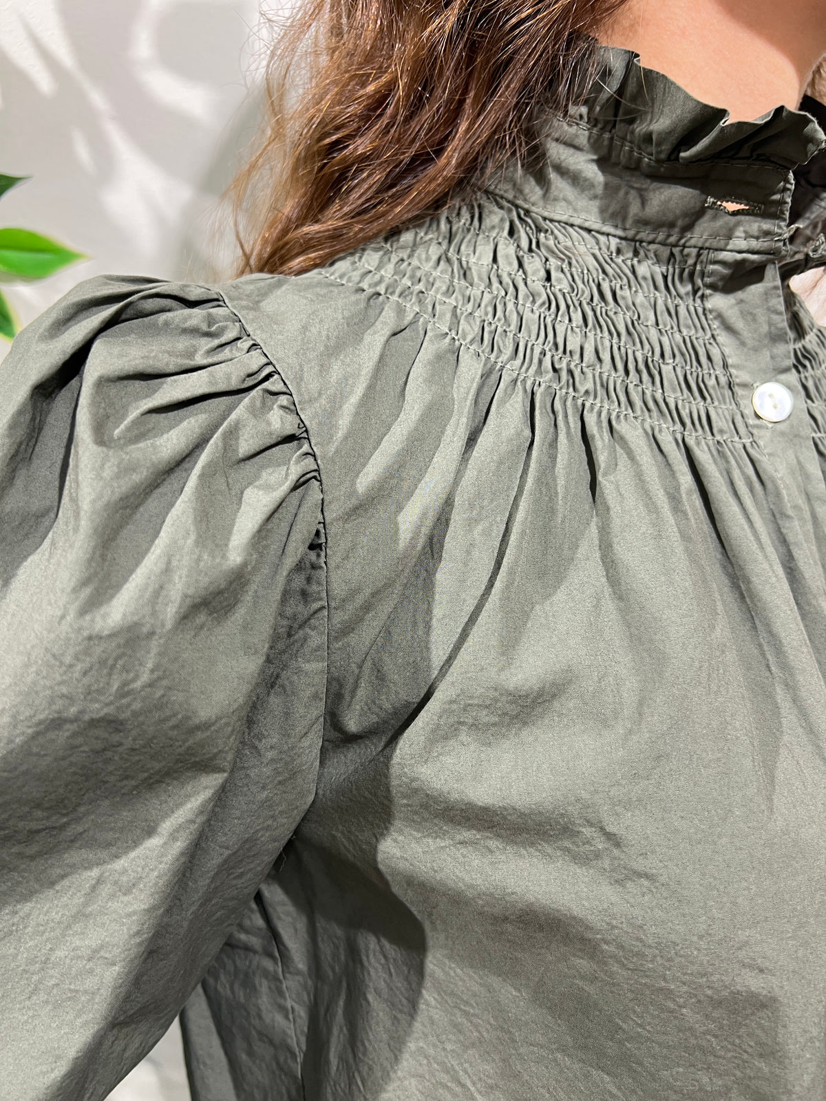 Blusa Amelia caqui