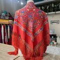 Mantón Duende coral