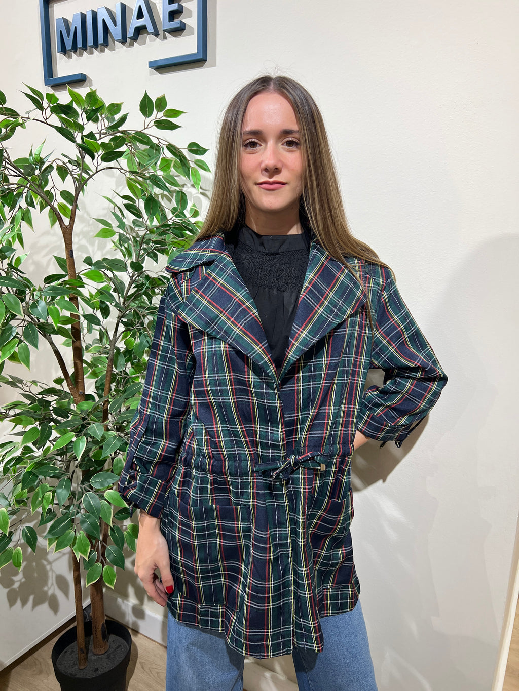 Chaqueta cuadros