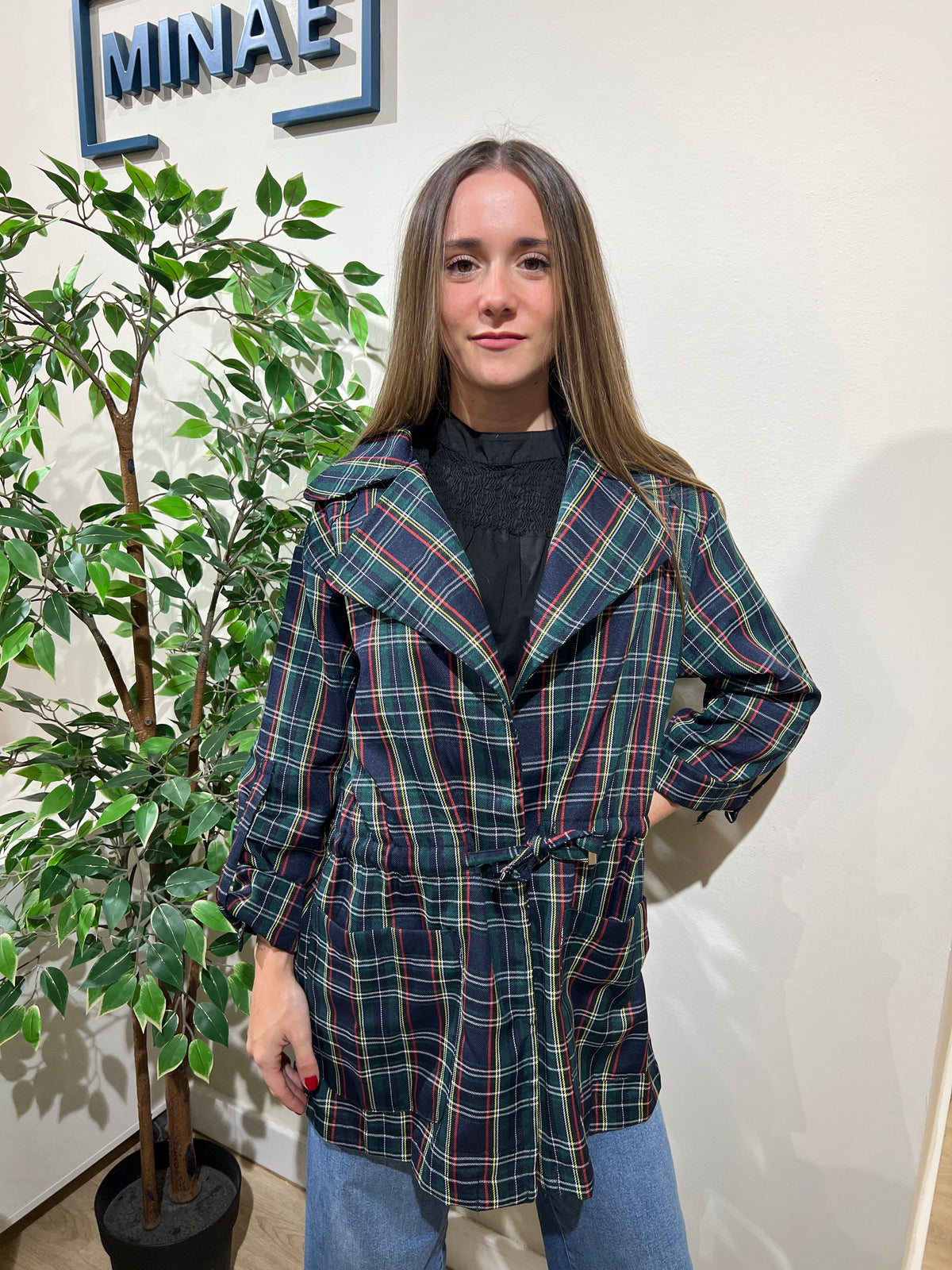 Chaqueta cuadros