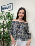 Blusa Priya azul