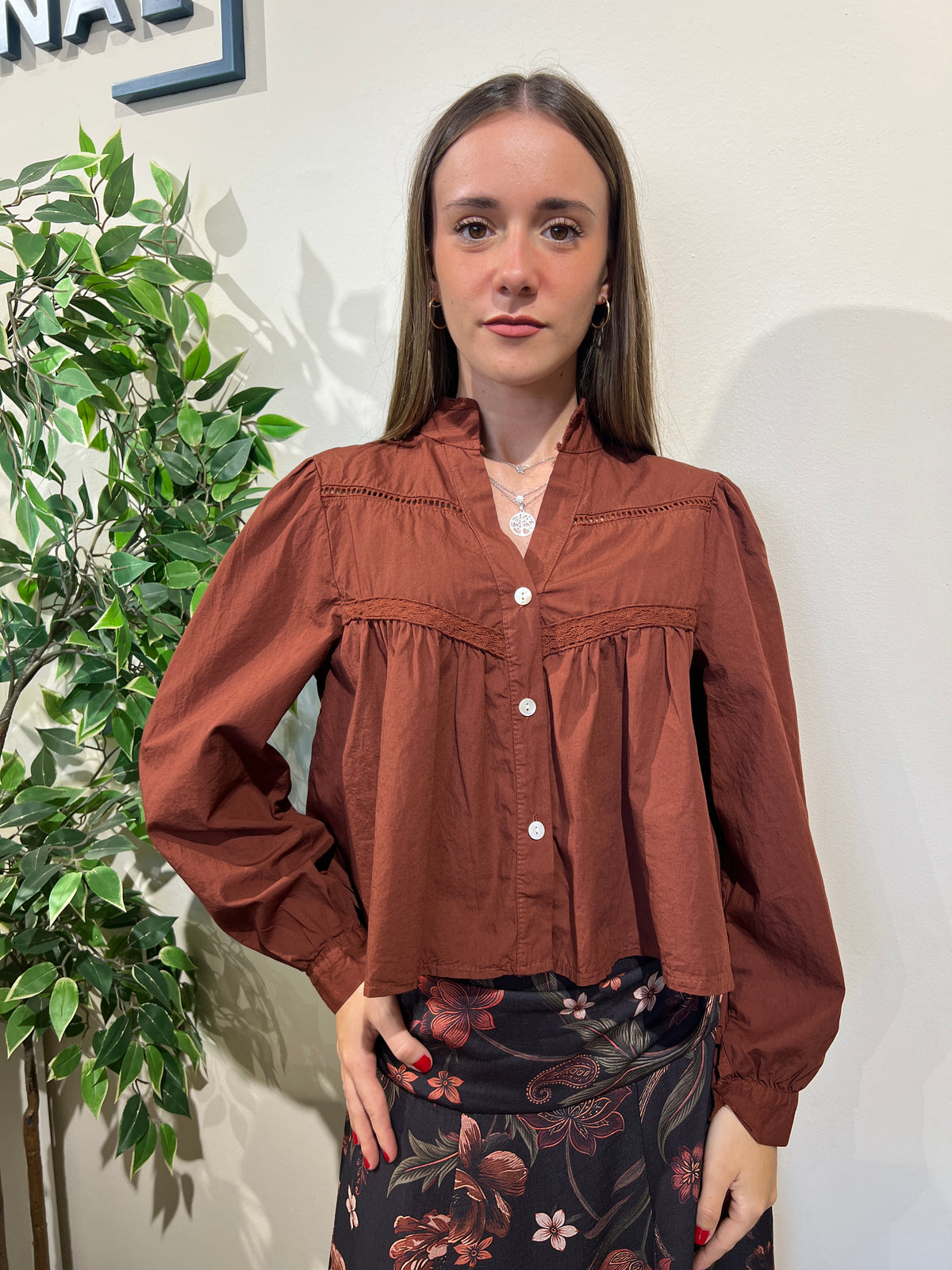 Blusa teja