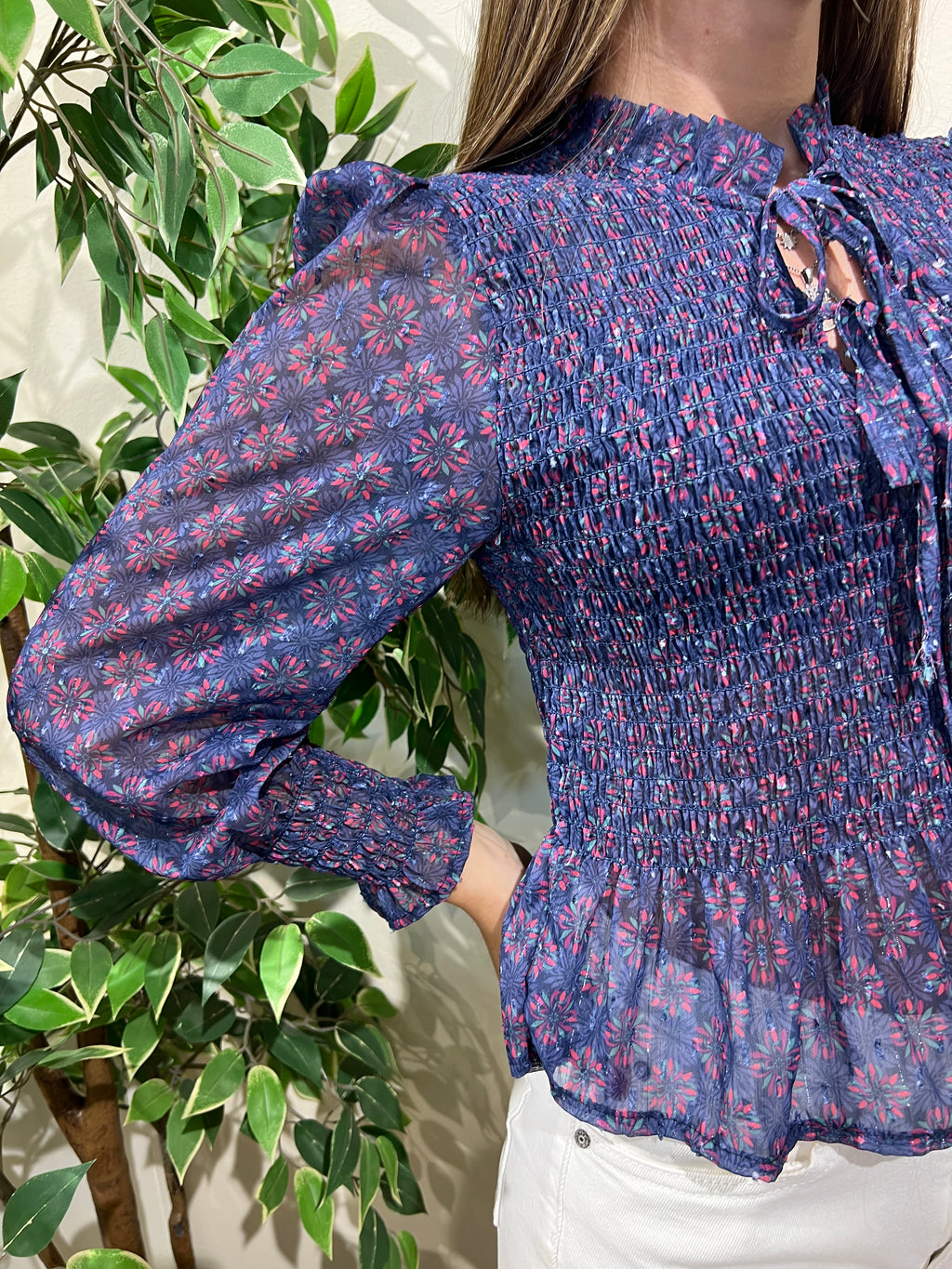 Blusa Marta azul