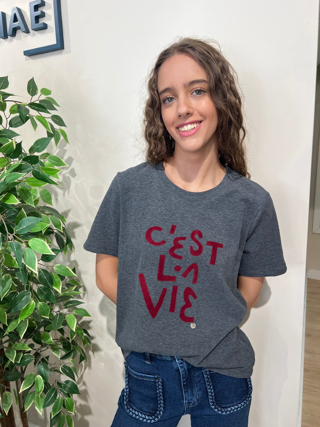 Camiseta Cest la vie