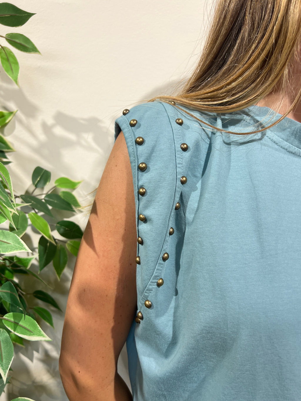 Camiseta Lanzarote celeste