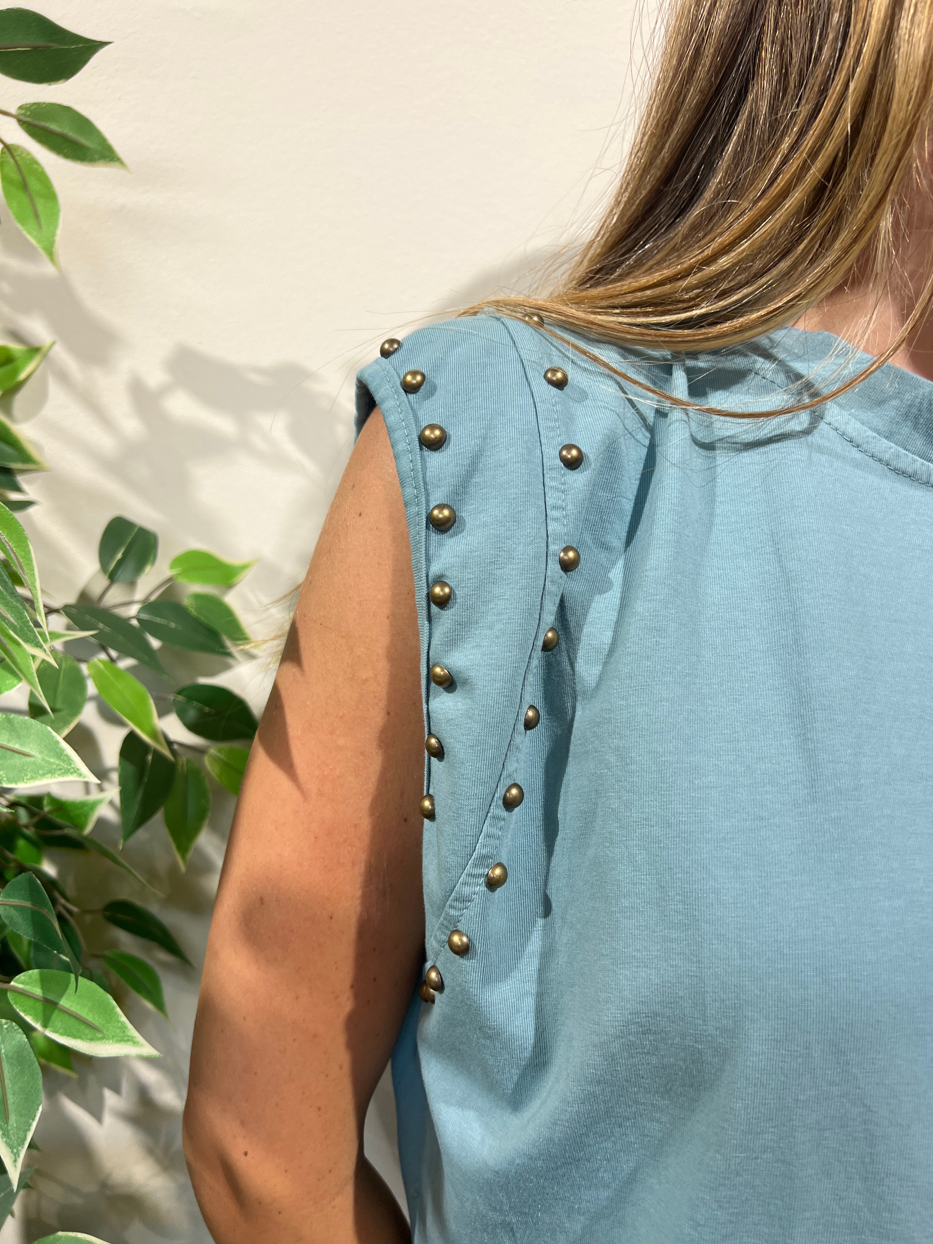 Camiseta Lanzarote celeste