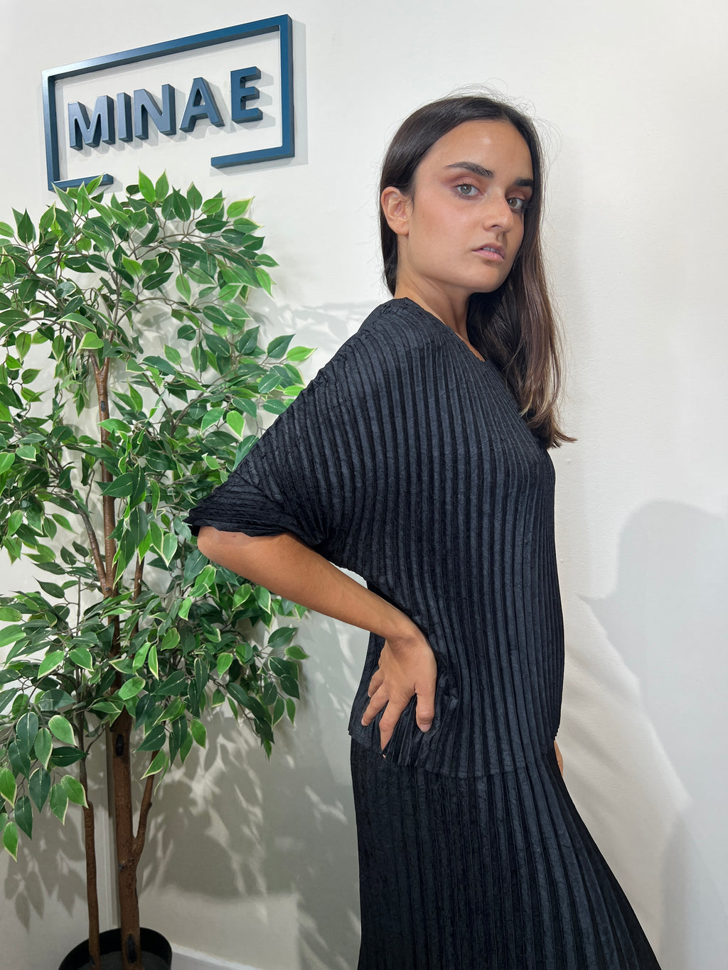 Conjunto Origami negro