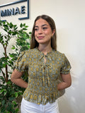Blusa Paula caqui