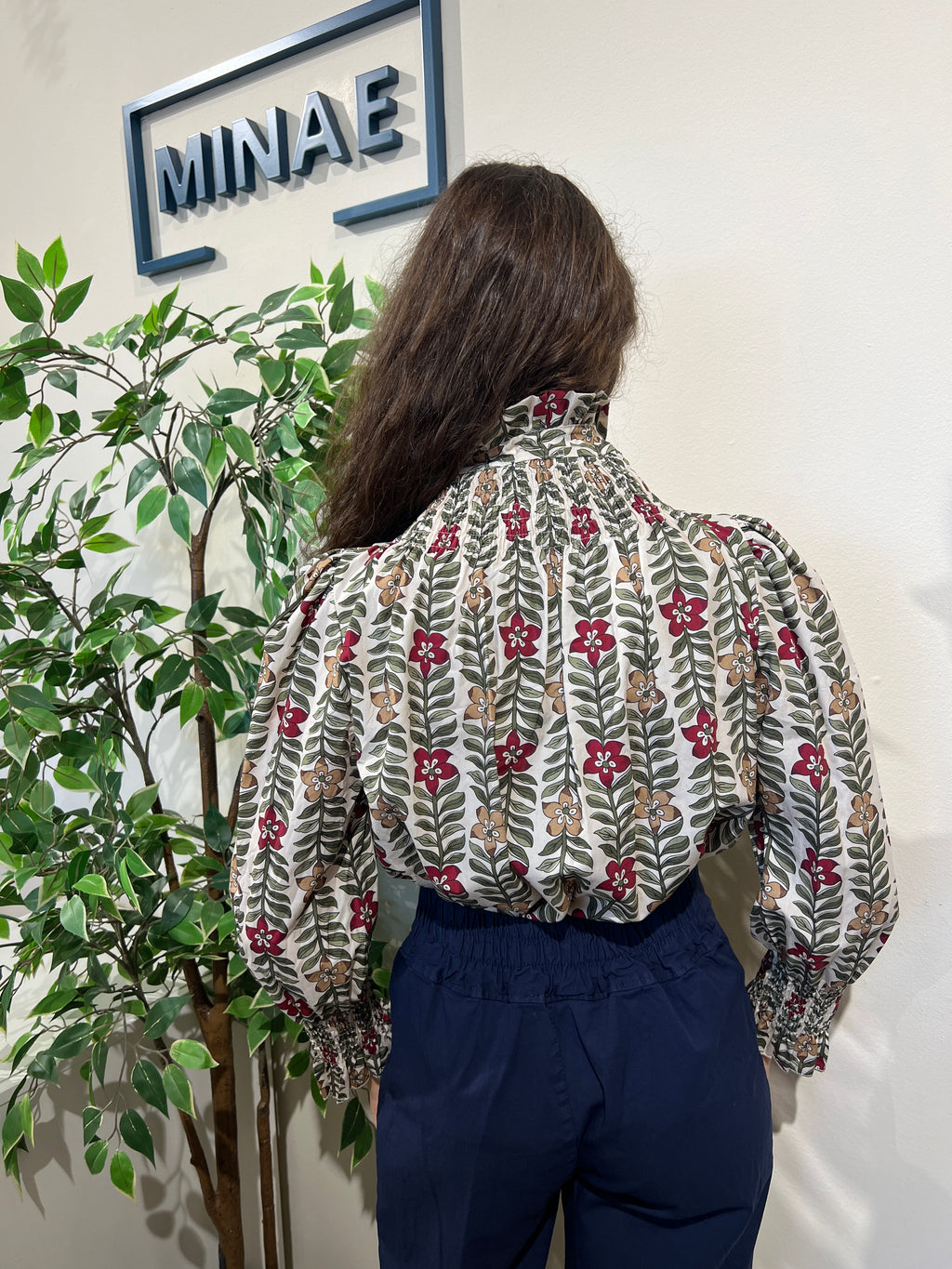 Blusa Lara beige
