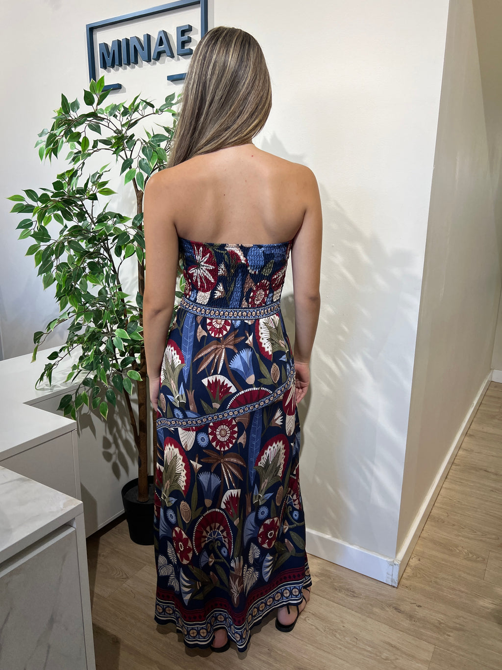 Vestido Anita azul