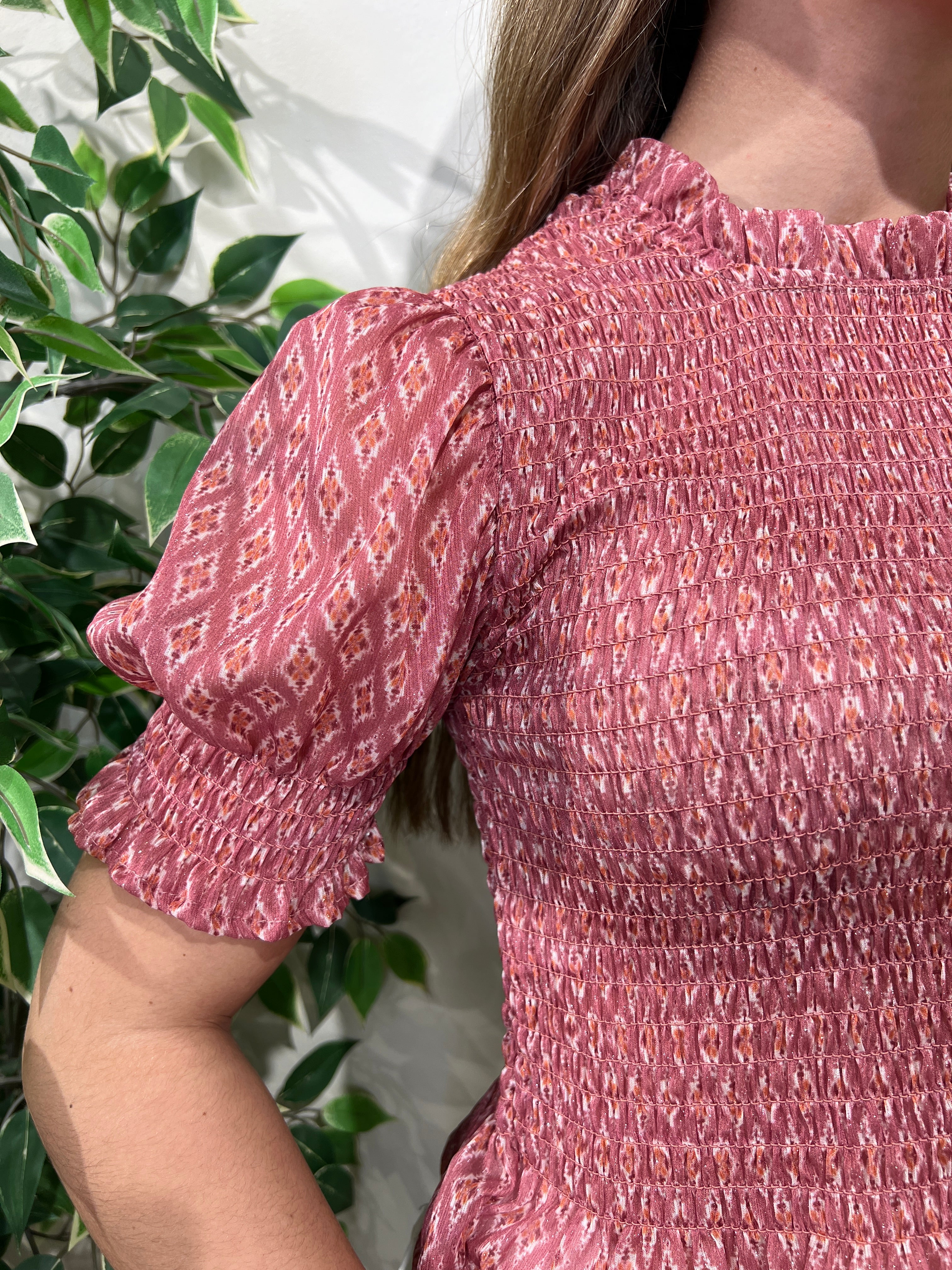 Camiseta Meris rosa