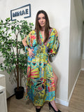 Vestido Anaya verde lima