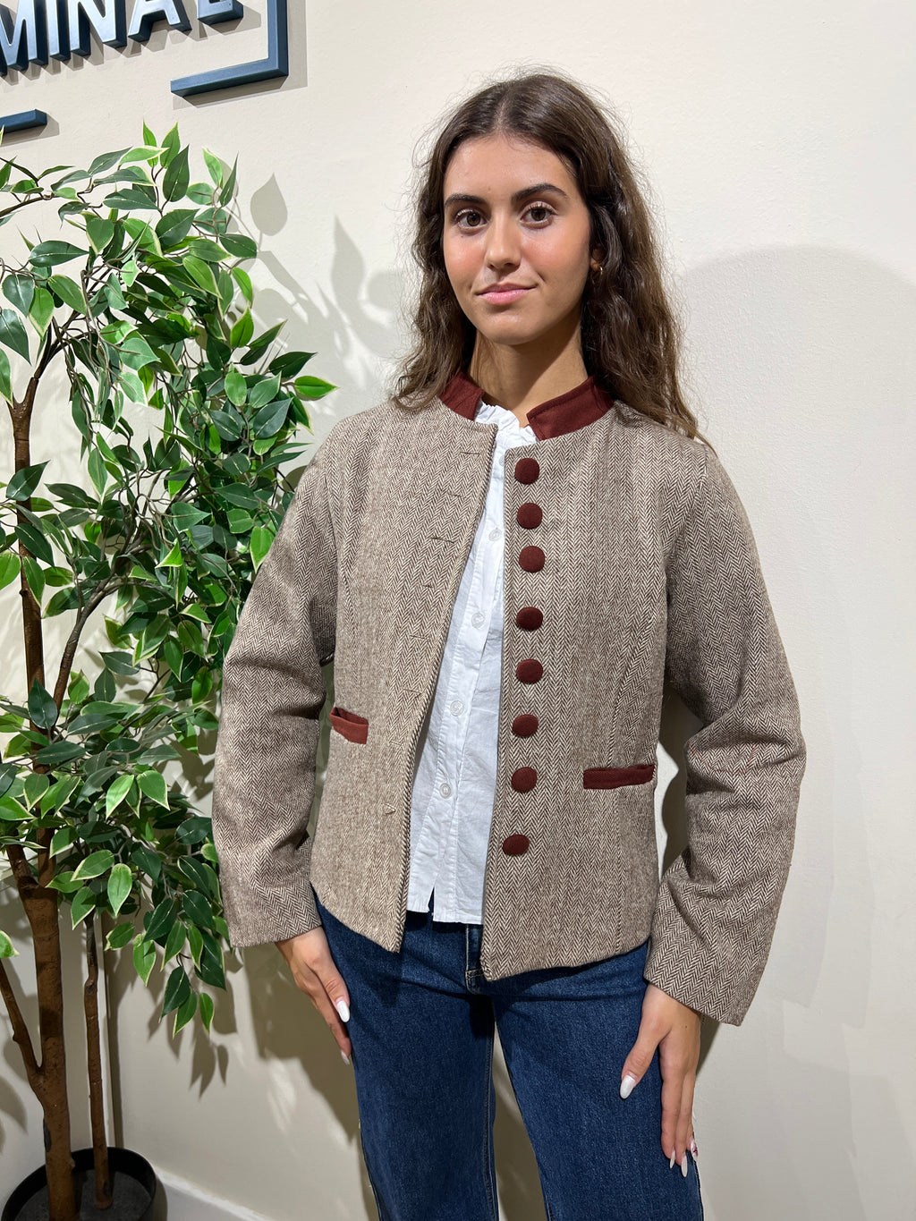 Chaqueta Carol marrón