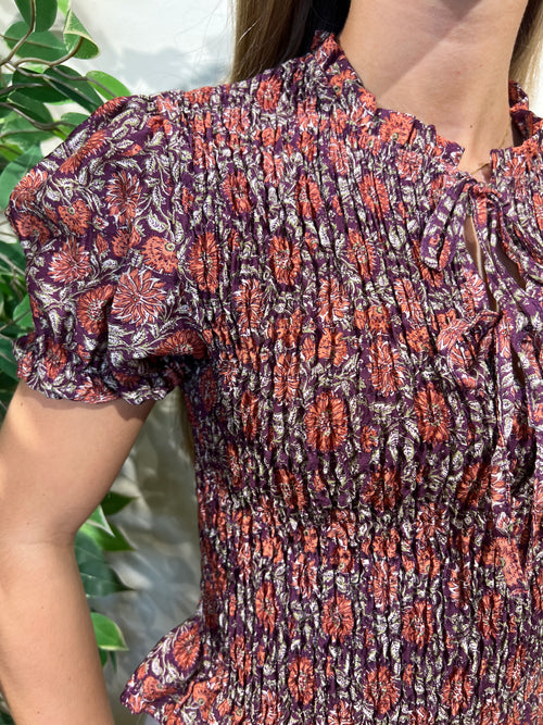 Blusa Paula morada