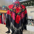 Mantón Cairel negro