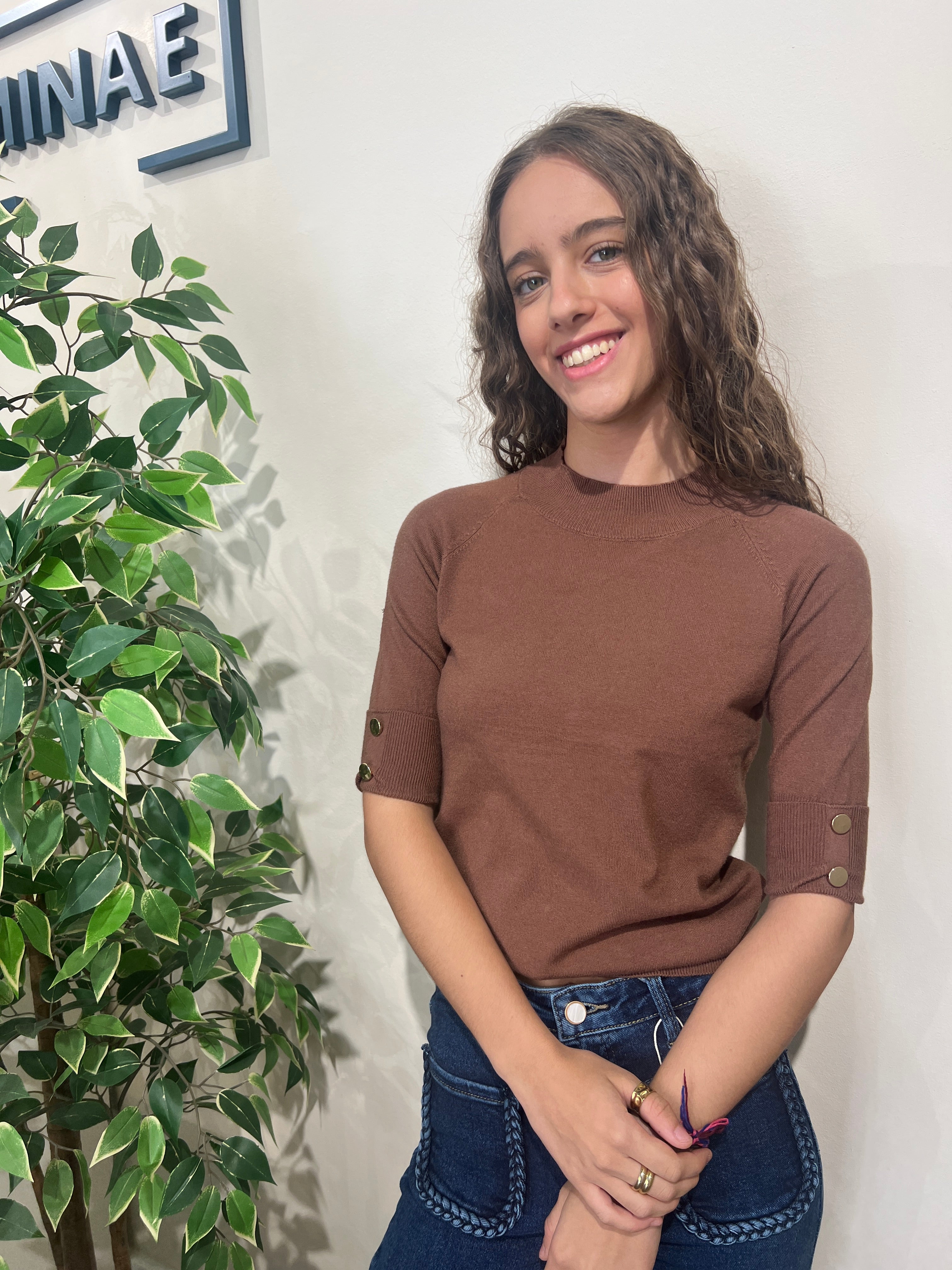 Jersey Karen marrón