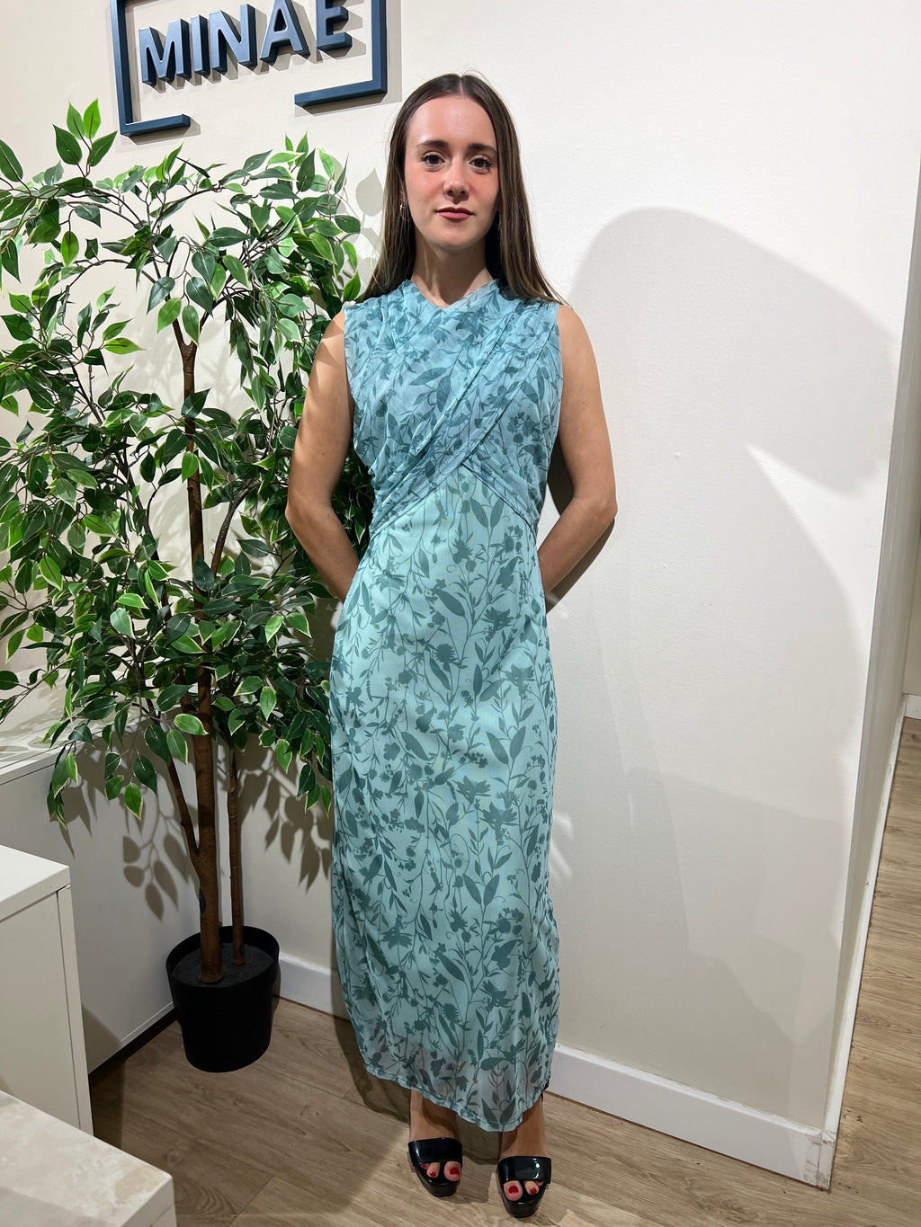 Vestido Julia celeste