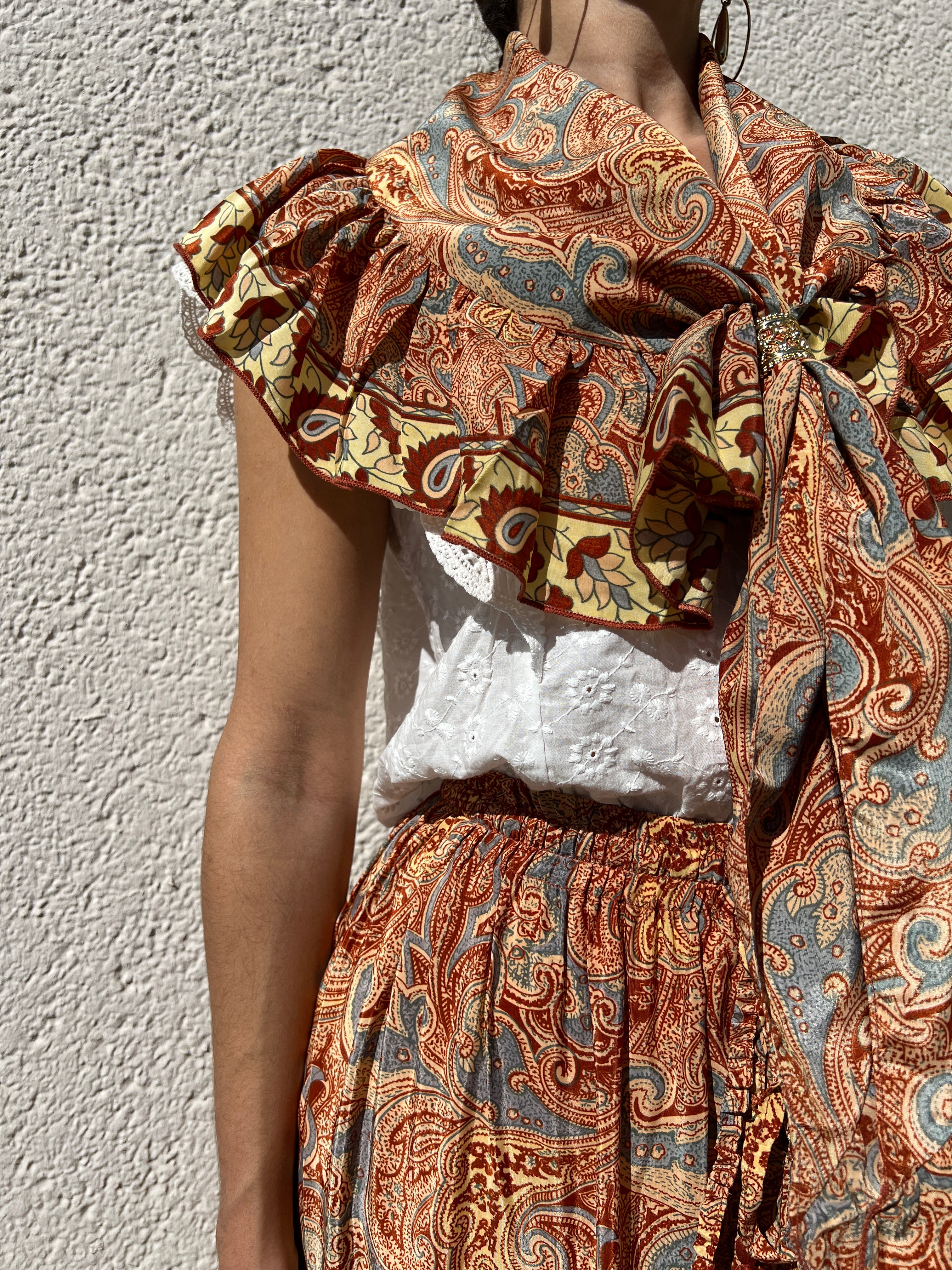 Conjunto Rocío marrón