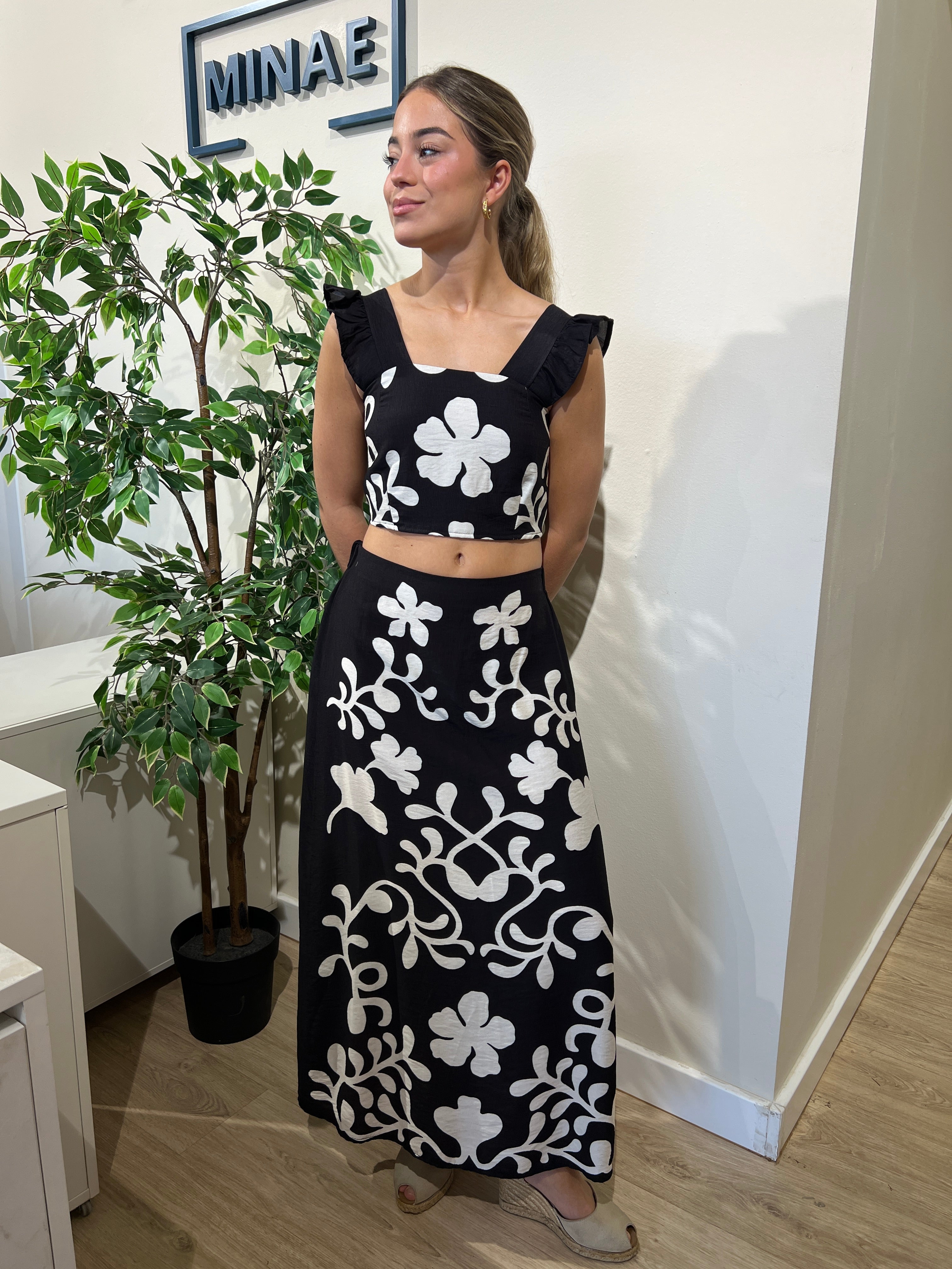 Conjunto Valeria negro