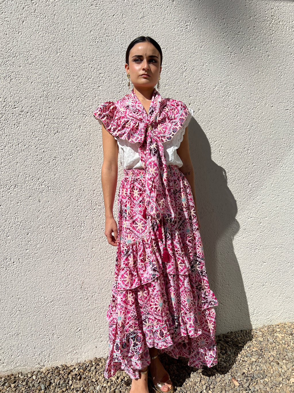 Conjunto Rocío rosa