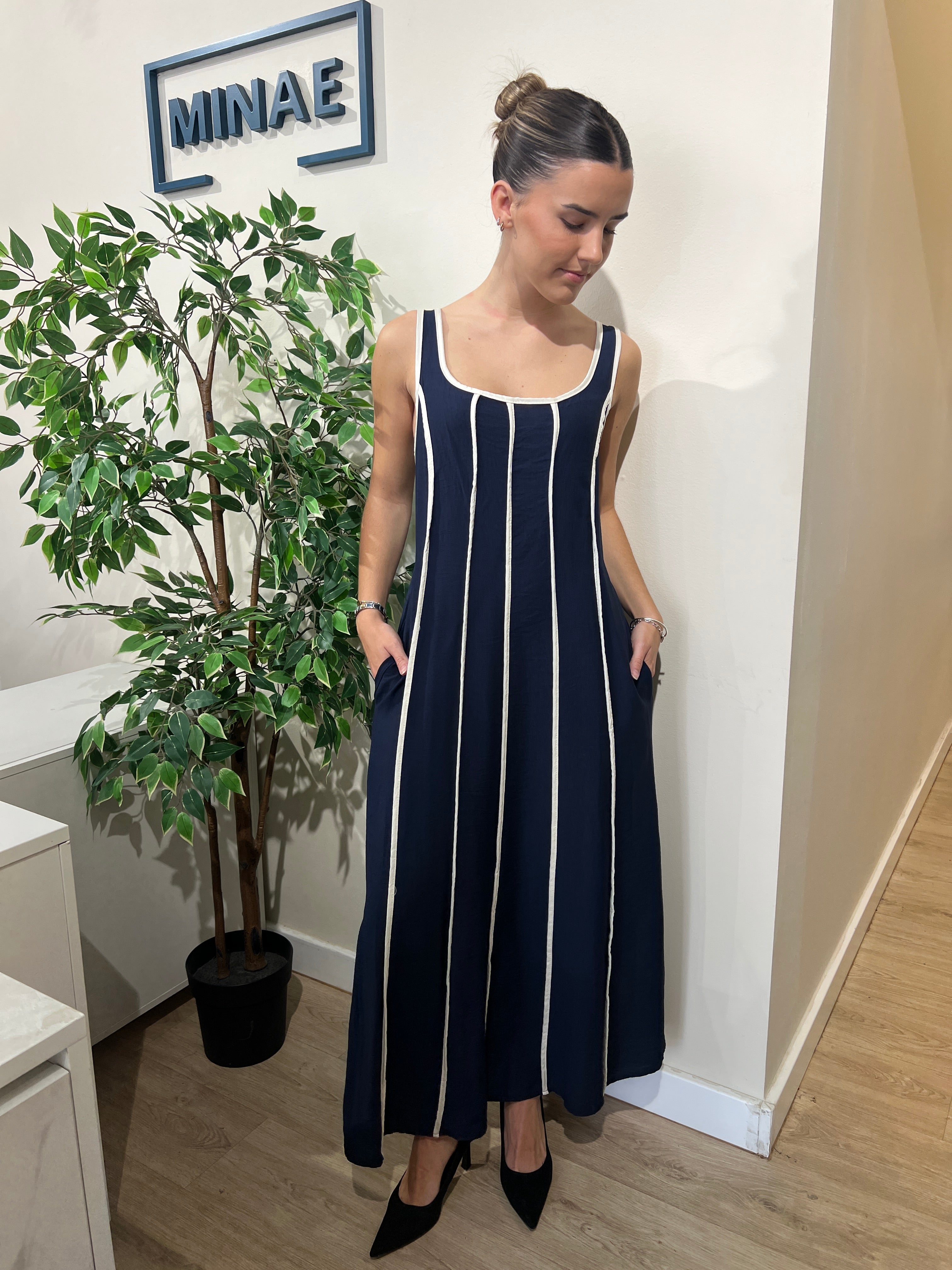 Vestido Anne azul