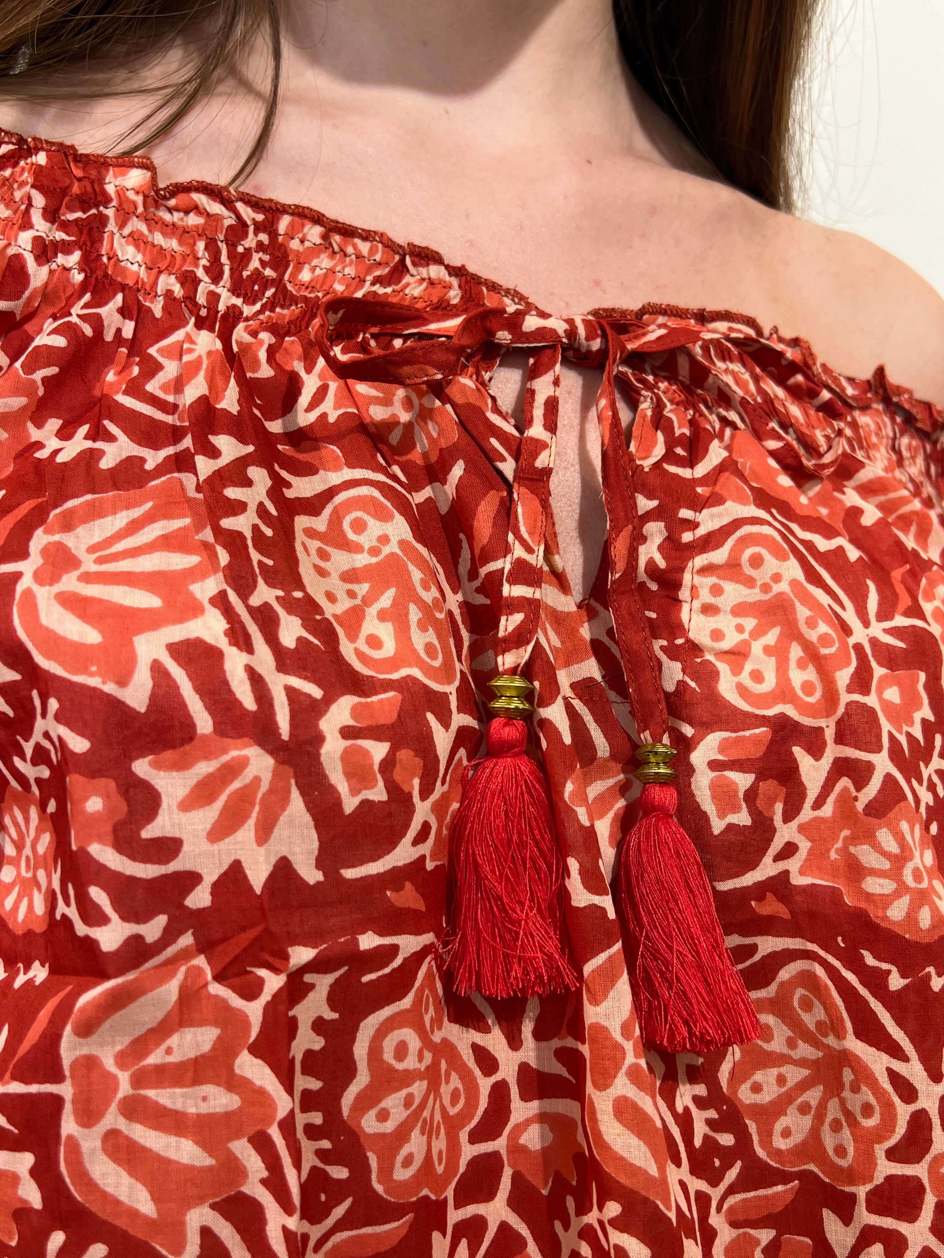 Blusa Priya roja
