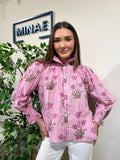 Blusa algodón rayas