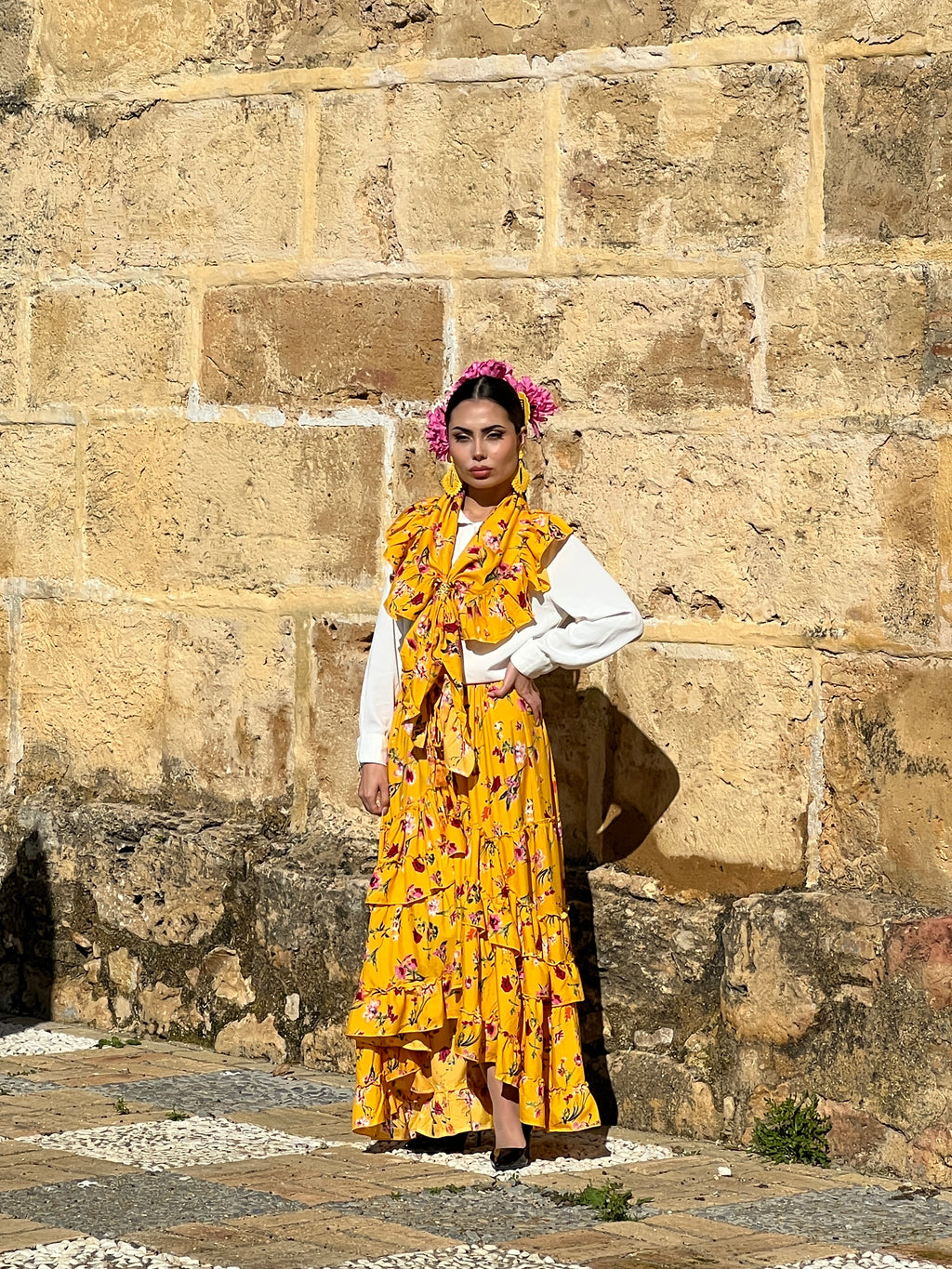 Conjunto Rocío amarillo
