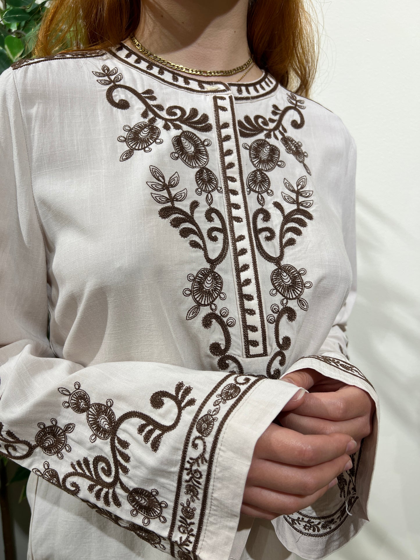 Blusa bordada