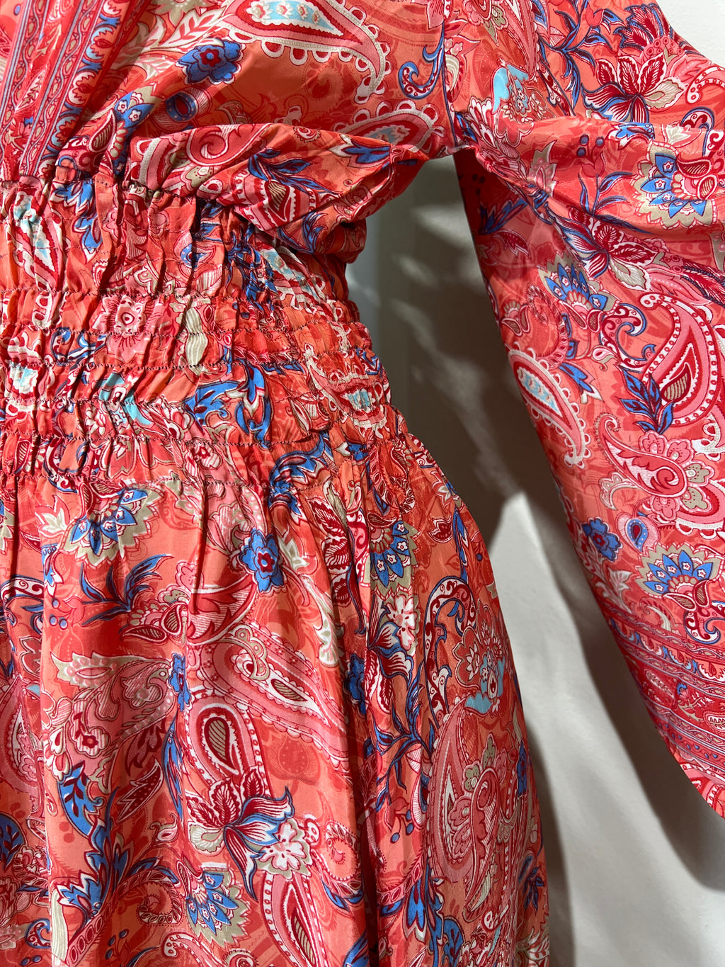 Vestido Litta coral