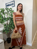 Conjunto Valeria teja