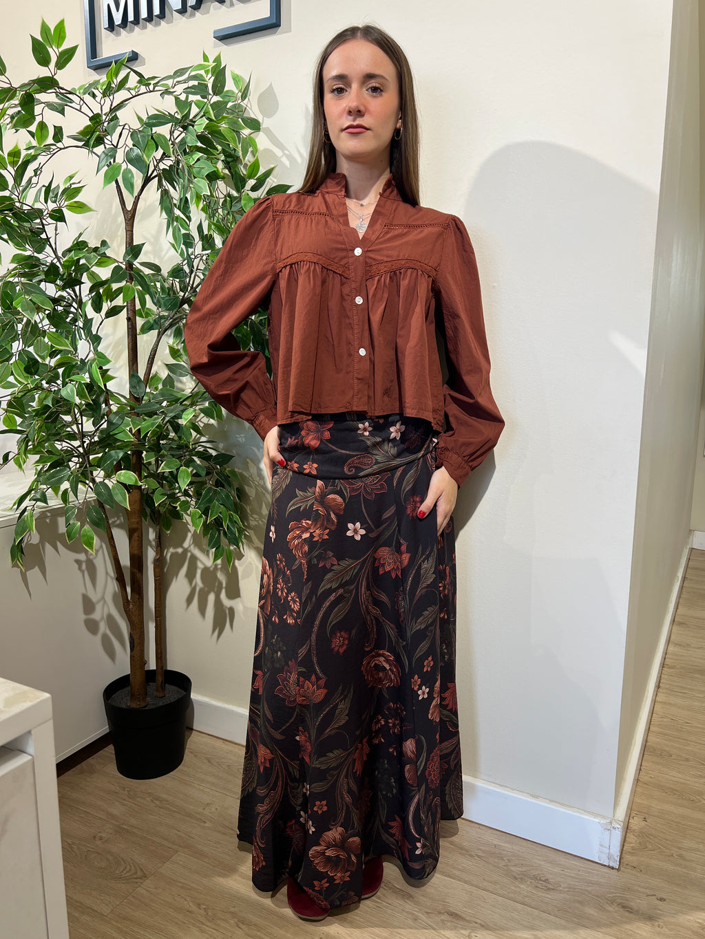 Blusa teja