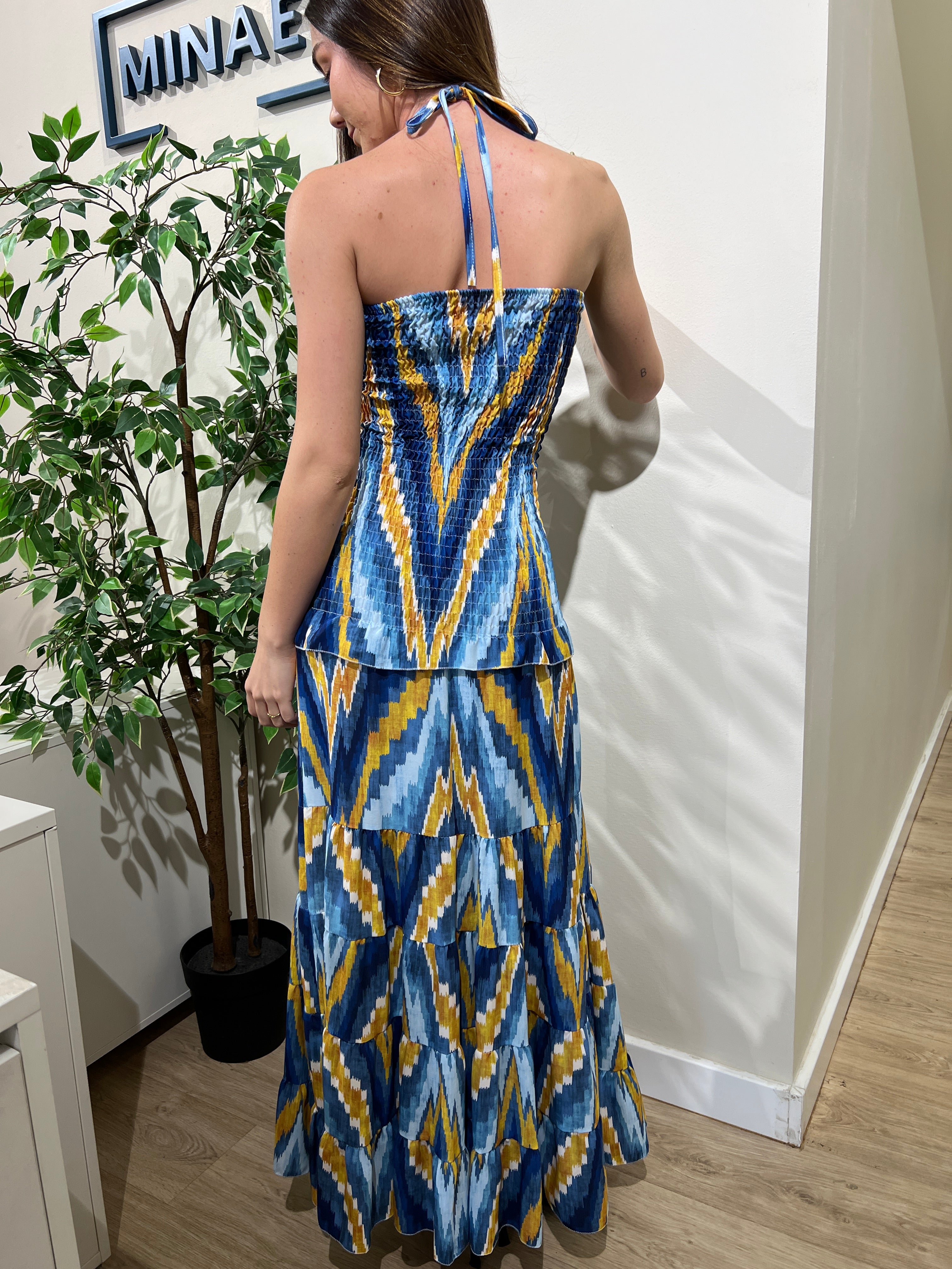 Vestido Nerea azul