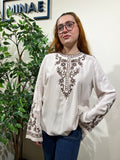 Blusa bordada