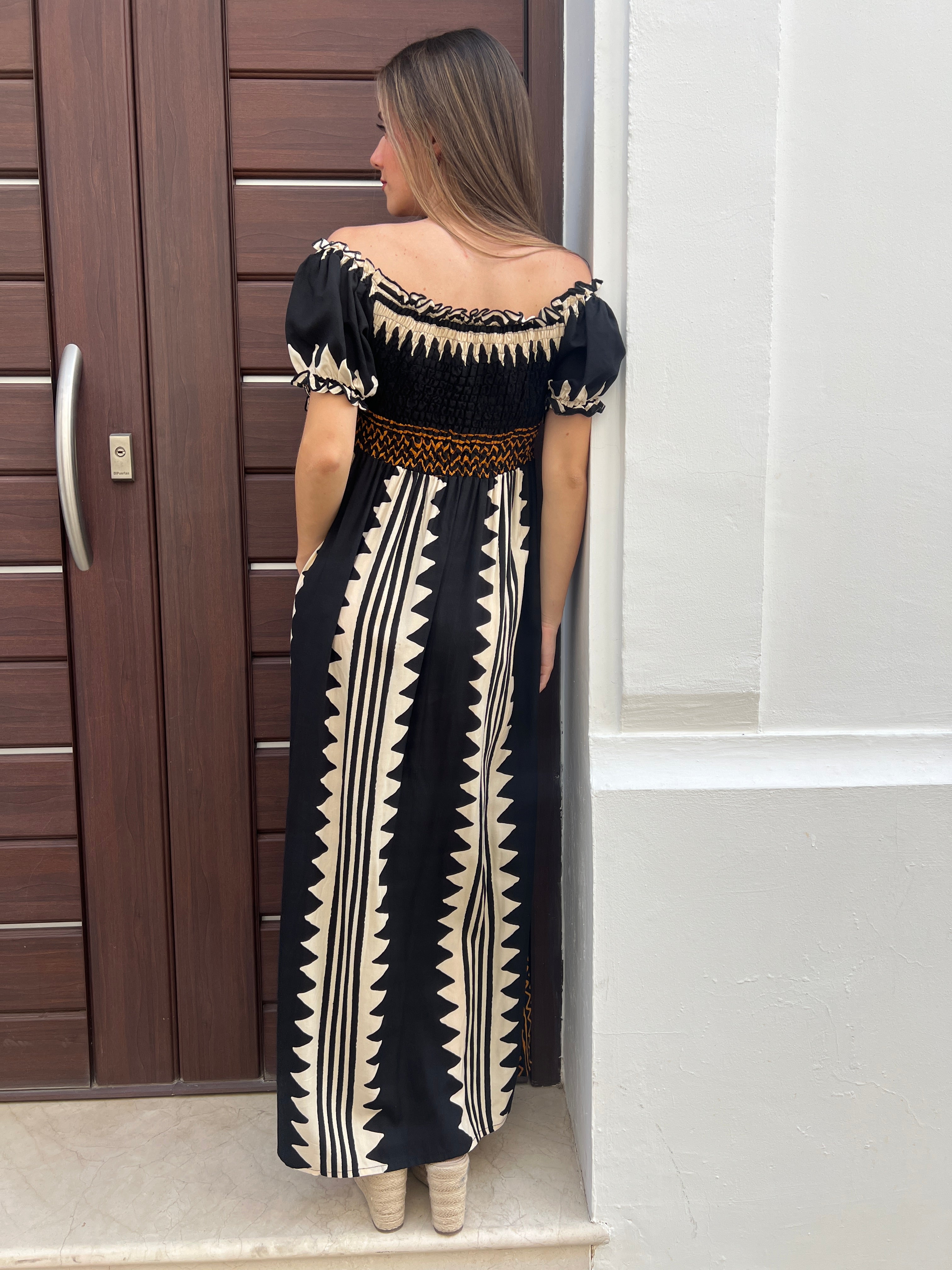 Vestido Minerva negro